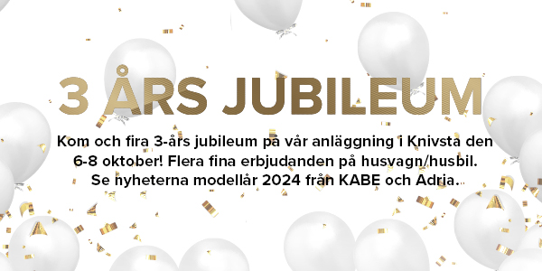 3 års jubileum